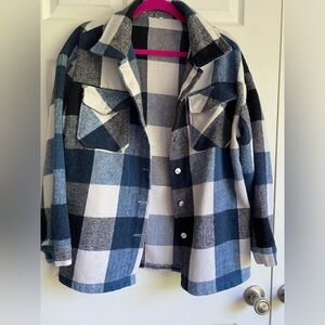 Plaid jacket from Amazon